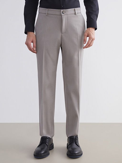 Slim Fit Erkek Tak?m Elbise Pantolonu - Waikiki фото 2