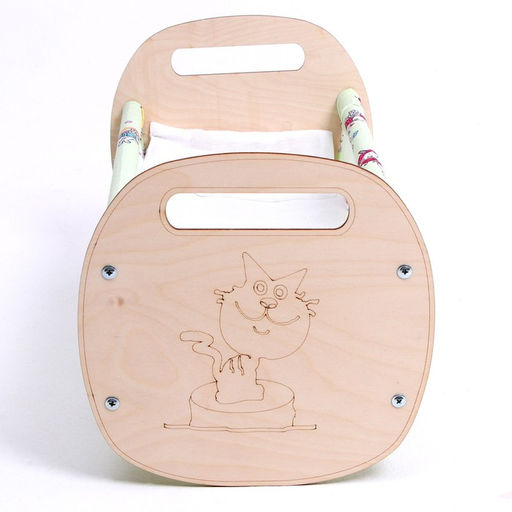 Кроватка «Люлька», с текстилем, МИКС