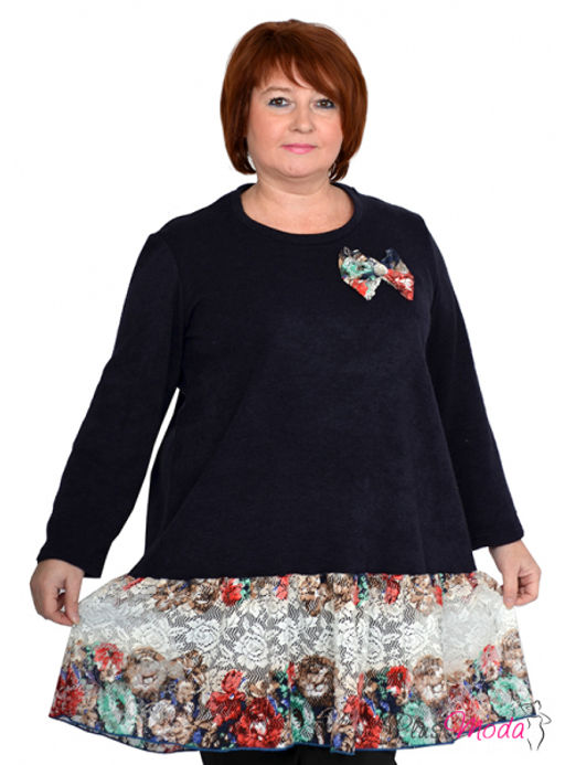 Туника Модель №537 размеры 44-82 - Plusmoda фото 7