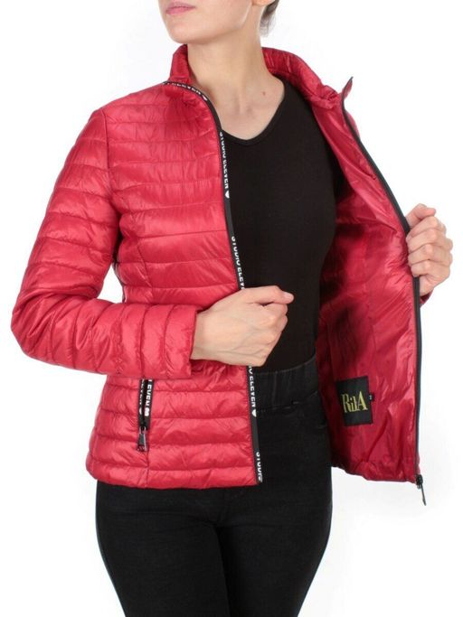 9507 RED Куртка демисезонная женская RIKA (100 гр. синтепон) - Fashion фото 8