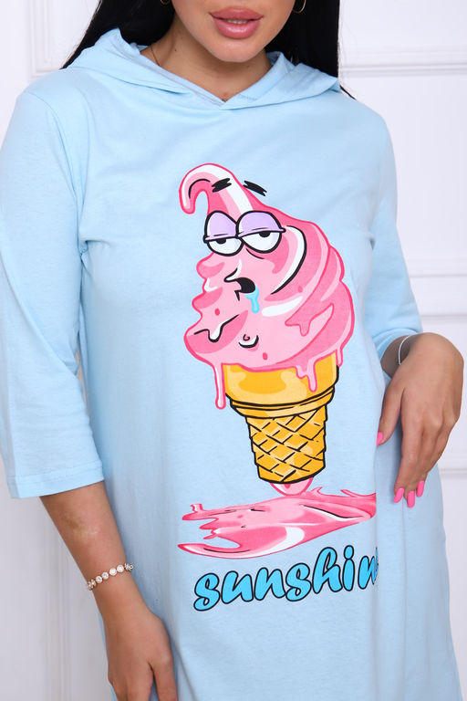 Туника с капюшоном 3320-0001-К-ОН