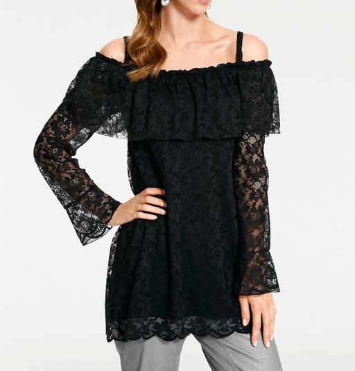 Блузка, черная - Ashley brooke фото 4