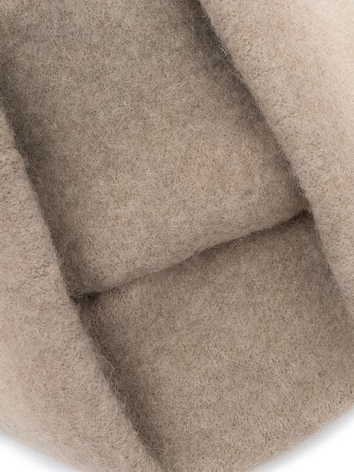 Шапка жен. шерсть+нейл+полиам ZZ-M99503 beige