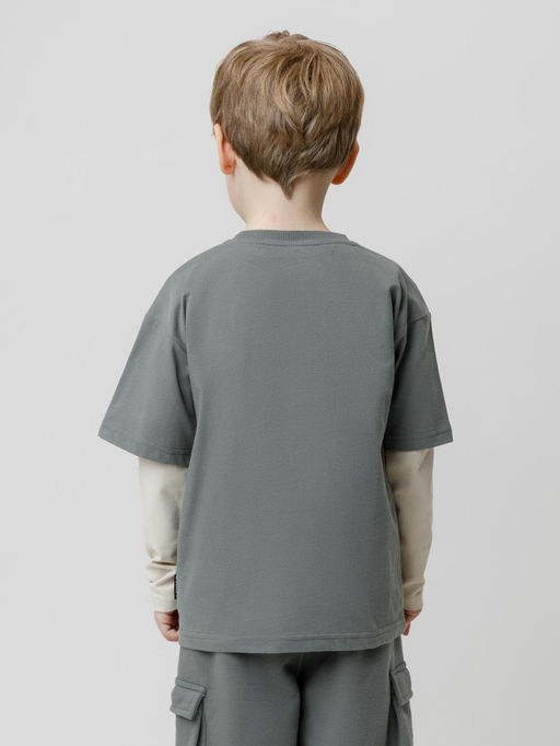 КР 302778/пряный базилик к650 фуфайка (футболка) для мал