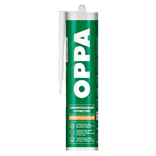 Герметик силикон.универс.б/цв. "OPPA U" 270г