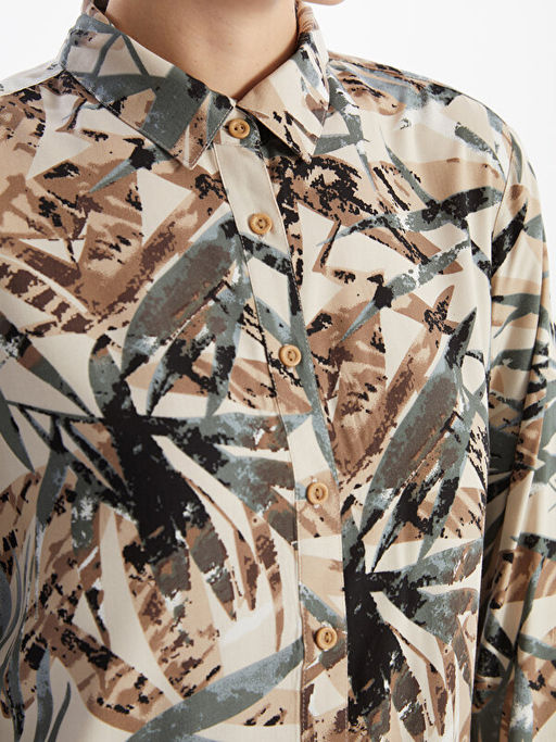 Desenli Kad?n G?mlek Tunik