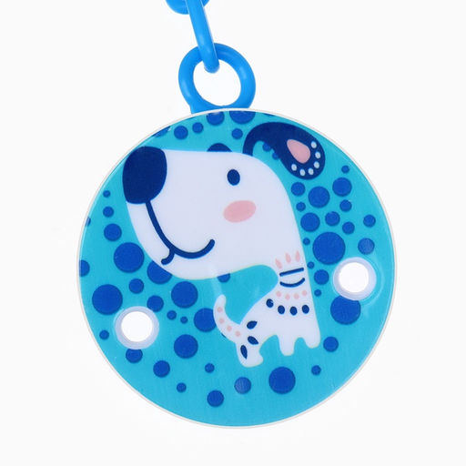 Пустышка ортодонтическая, с колпачком и держателем, от 0 мес.