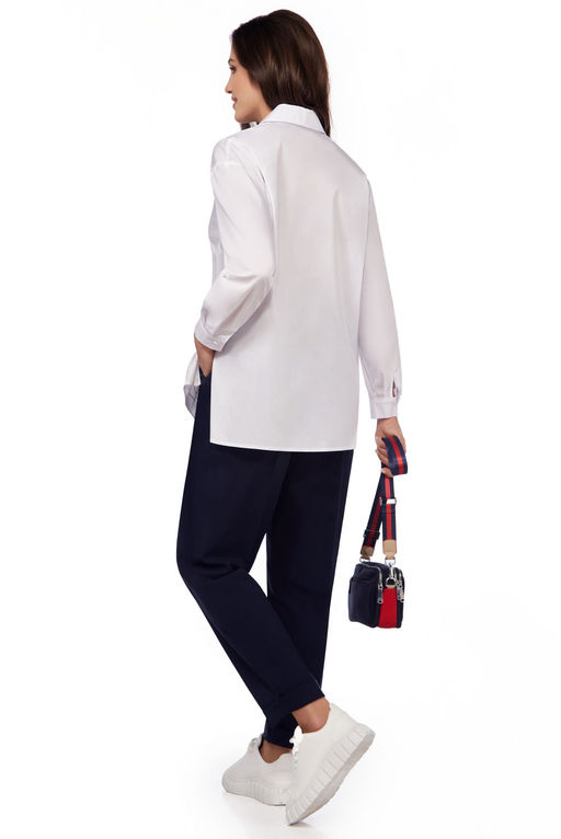 Костюм LaKona 11546 бело-синий  фото 2