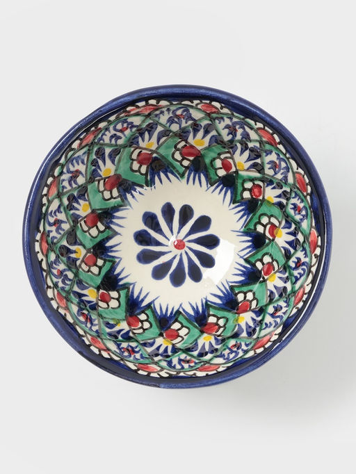 Пиала чайная Риштанская Керамика «Узоры», 200 мл, d=11 см, МИКС