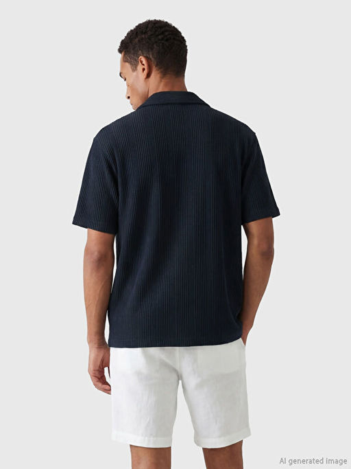 Рубашка Regular Fit мужская в полоску