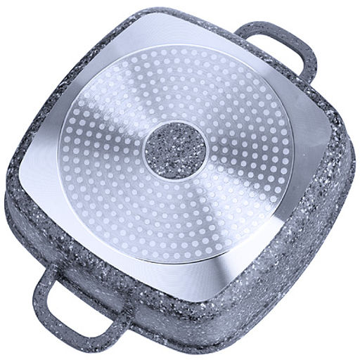 29030 Кастрюля алюминий 3,4л. 26см.ГРАНИТ.MB(х8) - Mayer&boch фото 3