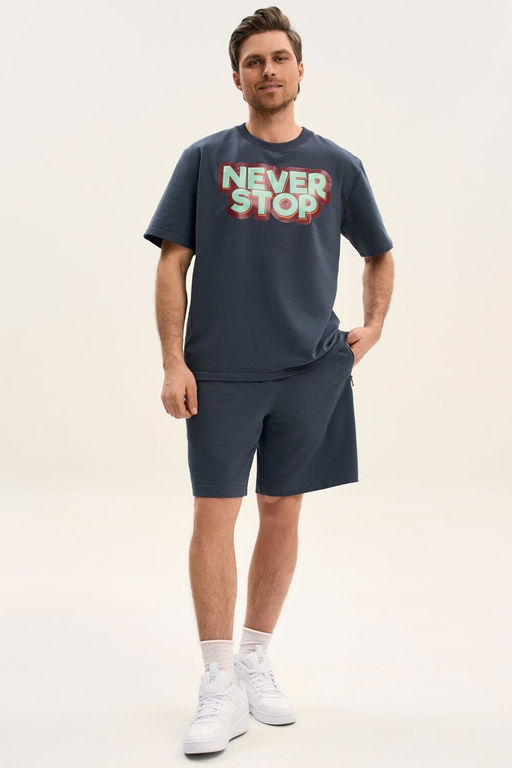 Футболка GO M1001NS/30-03.176-182 графит - Pirs фото 2