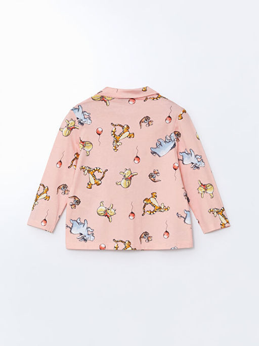 Winnie the Pooh Bask?l? K?z ?ocuk Pijama Tak?m