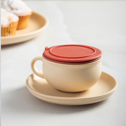 Ситечко для кружки с крышкой 9,4х5см / 856-170 /уп 12/ силикон/ ПРОМО АКЦИЯ*