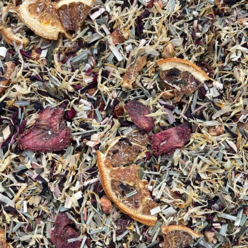 КамлёвЪ Ice Tea Итальянский Лимончелло, чай листовой каркаде + зеленый фруктовый, 50 г - Камлевъ фото 7