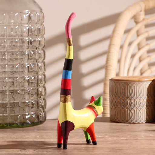 Сувенир дерево «Кошка», 10×3.5×25 см