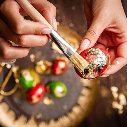 Набор для украшения яиц с жидкими красителями Сияние на пасху, 11?16 см