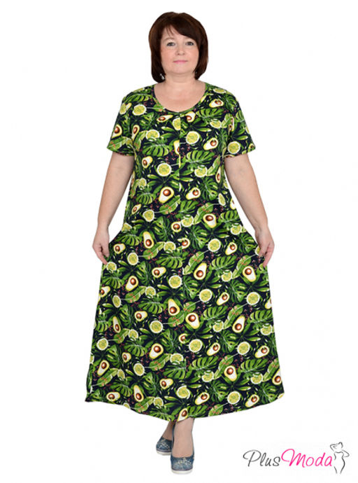 Платье Модель №612 размеры 44-82 - Plusmoda фото 8
