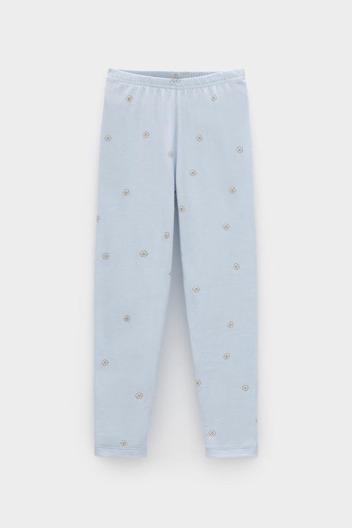 Crockid _ КР 4074/голубой,любимые ромашки к563 брюки (лосины) для дев  фото 2