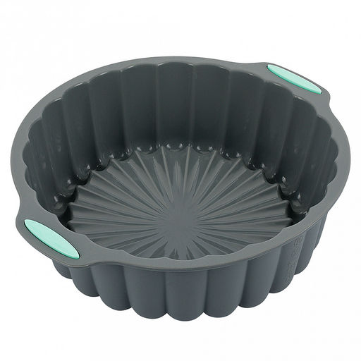 Форма для запекания "Linea Silicone" 22х20х6см, круглая, силикон, "Regent" (Китай)