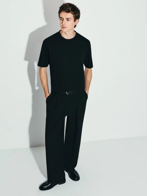 Футболка regular fit из хлопка / Zarina