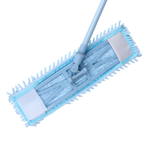 Швабра VETTA эконом с насадкой из микрофибры без подкл., телескоп, мет, 70-120 см, 444-368