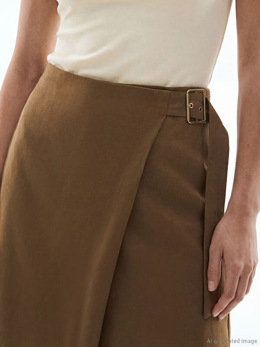 Beli Kemerli Toka Detayl? Etek