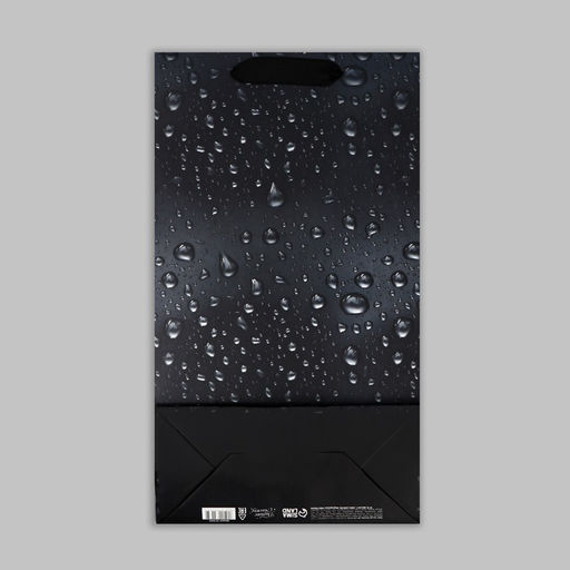 Пакет под две бутылки Black, 35 х 20 х 9 см - Дарите счастье фото 6