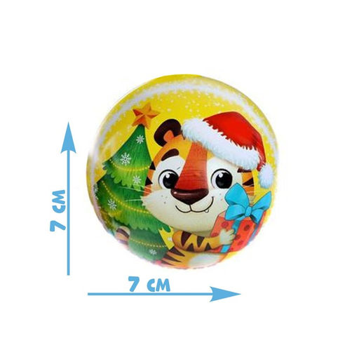 Пазл в ёлочном шаре Новый год. Тигрёнок, 54 элемента - Puzzle time фото 4
