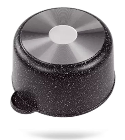 Кастрюля 4 литра, черная - Ярославна фото 4