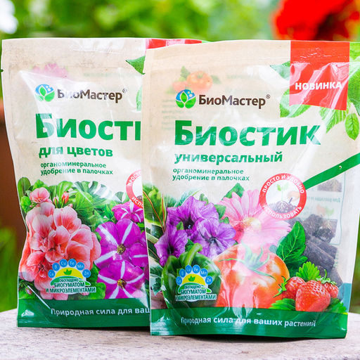 Компл. орг.-мин. удобр. "Биостик" Универсальное 250г (в палочках)