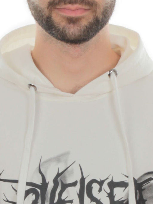 2608/7325 WHITE/BLACK Костюм спортивный мужской (75% хлопок, 20% полиэстер, 5% спандекс) - Fashion фото 3