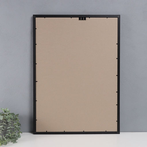 Фоторамка пластик "Пиксель" 50х70 см, чёрный (пластик)