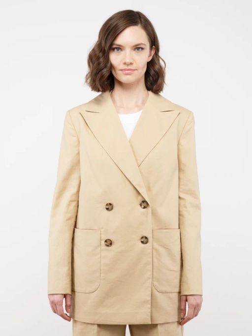 Пиджак женский ZZ-WG030308-T3 beige - Eleganzza фото 2