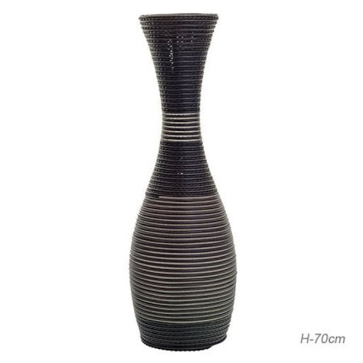 Ваза напольная 70 см Плетенка / 663 /уп 6/ - Галеонтрейд фото 2