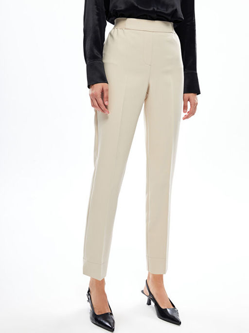 Beli Lastikli Kad?n Pantolon