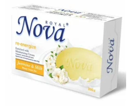 Мыло Туалетное "Royal Nova" 100гр Утонченный жасмин в коробочке