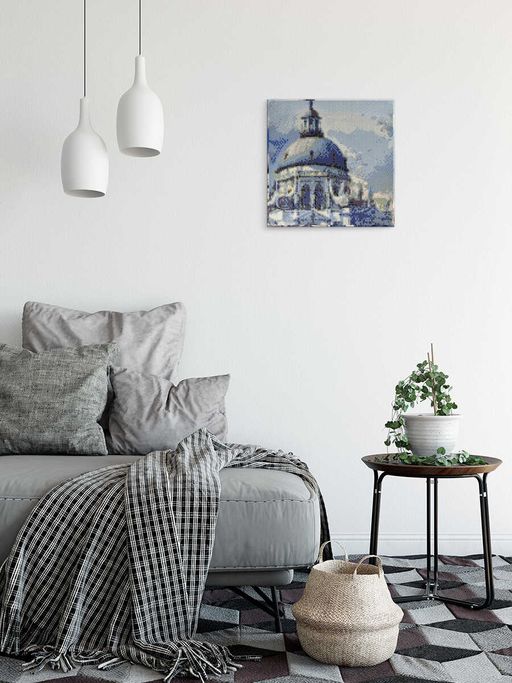 Набор для творчества Алмазная мозаика арт. 59803 / 20 СОБОР В ОБЛАКАХ размер: 30*30 см - Феникс+ фото 3