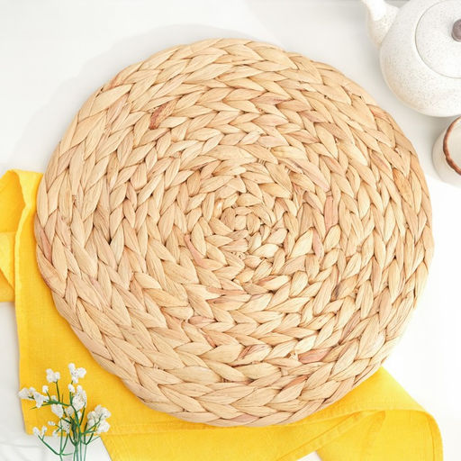 Салфетка сервировочная для стола D 35 х 1 см, водный гиацинт - Simaland фото 2