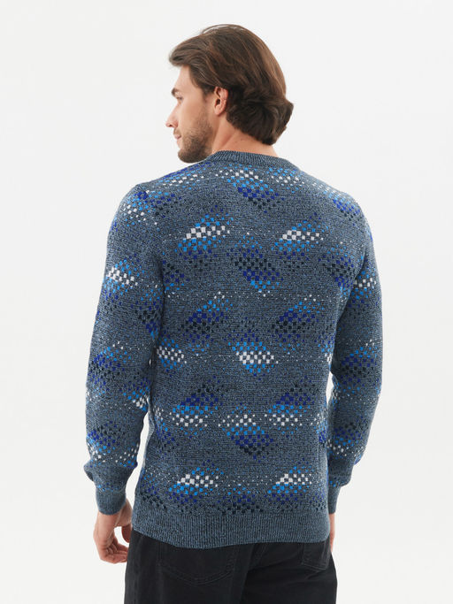 Джемпер 22197 джинс 3 - Стим фото 4