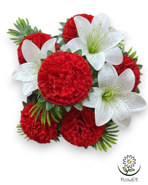 Цветы искусственные Buro букет 9 голов 45-50 см  фото 2