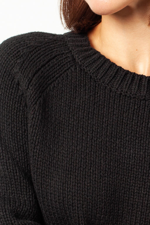 Хлопковый джемпер крупной вязки - Vilatte фото 3