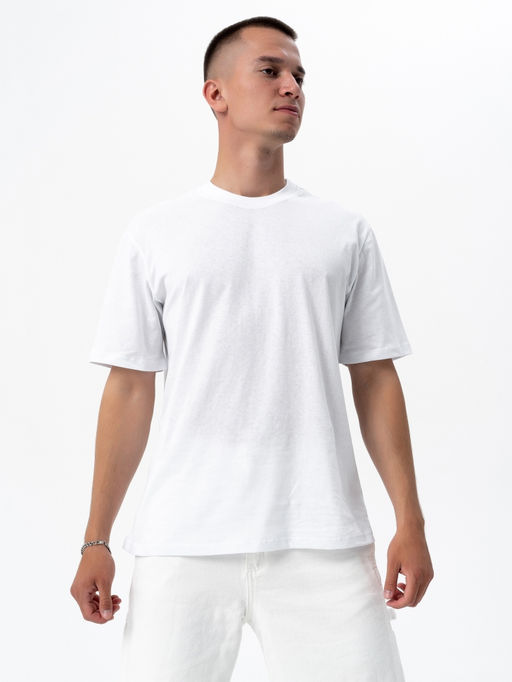 Футболка хлопок 100%,белая - Binita фото 2