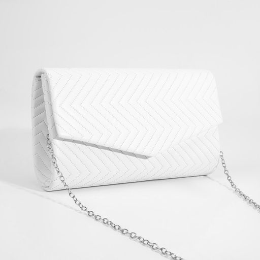 Сумка-клатч на клапане, цвет белый - Simaland фото 3