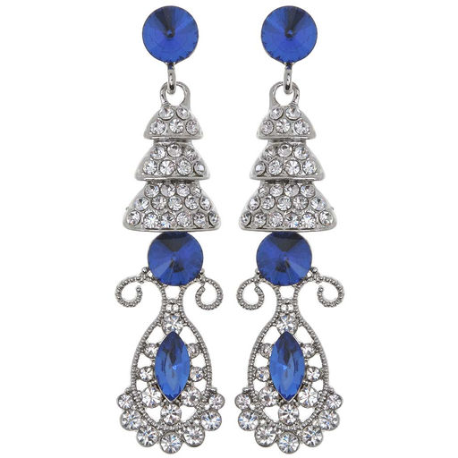 Серьги длинные на гвоздиках арт. 11 1757 (id 214105)