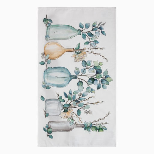 Полотенце Этель Flower mood 40х73 см, 100% хл, репс 210 г/м2  фото 2