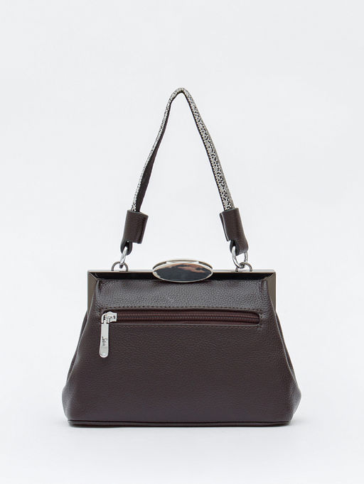 Сумка 2242S coffee Velina Fabbiano-Safenta