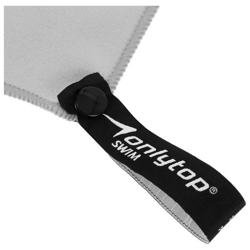 Полотенце из микрофибры ONLYTOP, 76?152 см, цвет серый