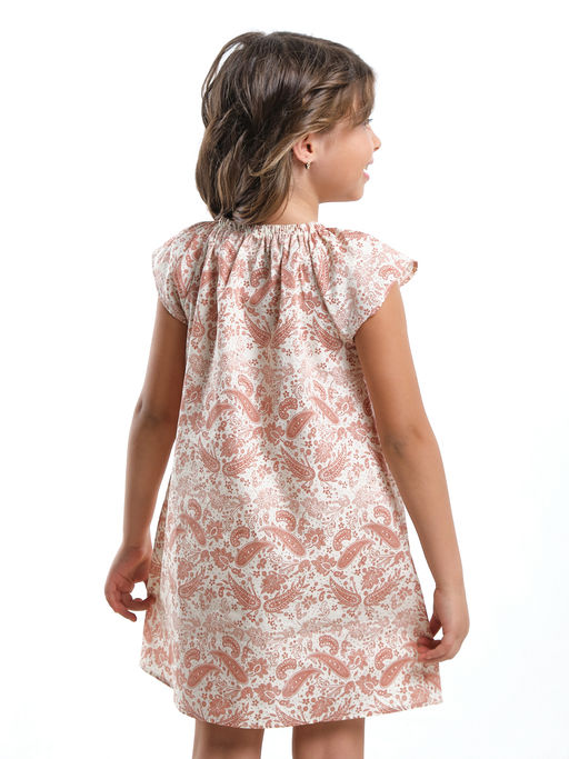 Платье летнее праздничное UD 7898 узоры терракот - Mini maxi фото 5