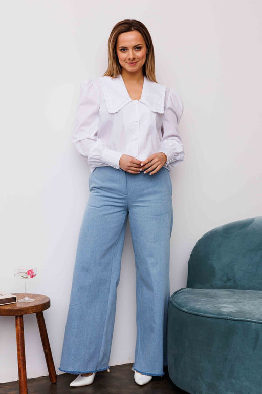 Блуза AURA 2143-176 белый  фото 6